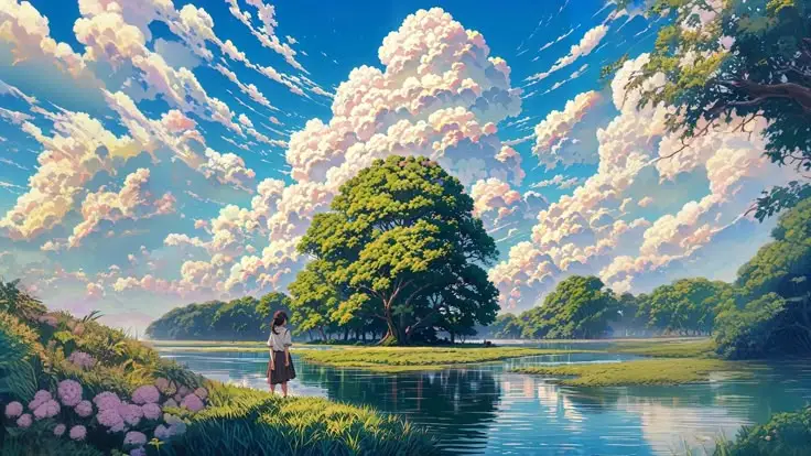 Khám phá hình nền phong cảnh anime tuyệt đẹp 30