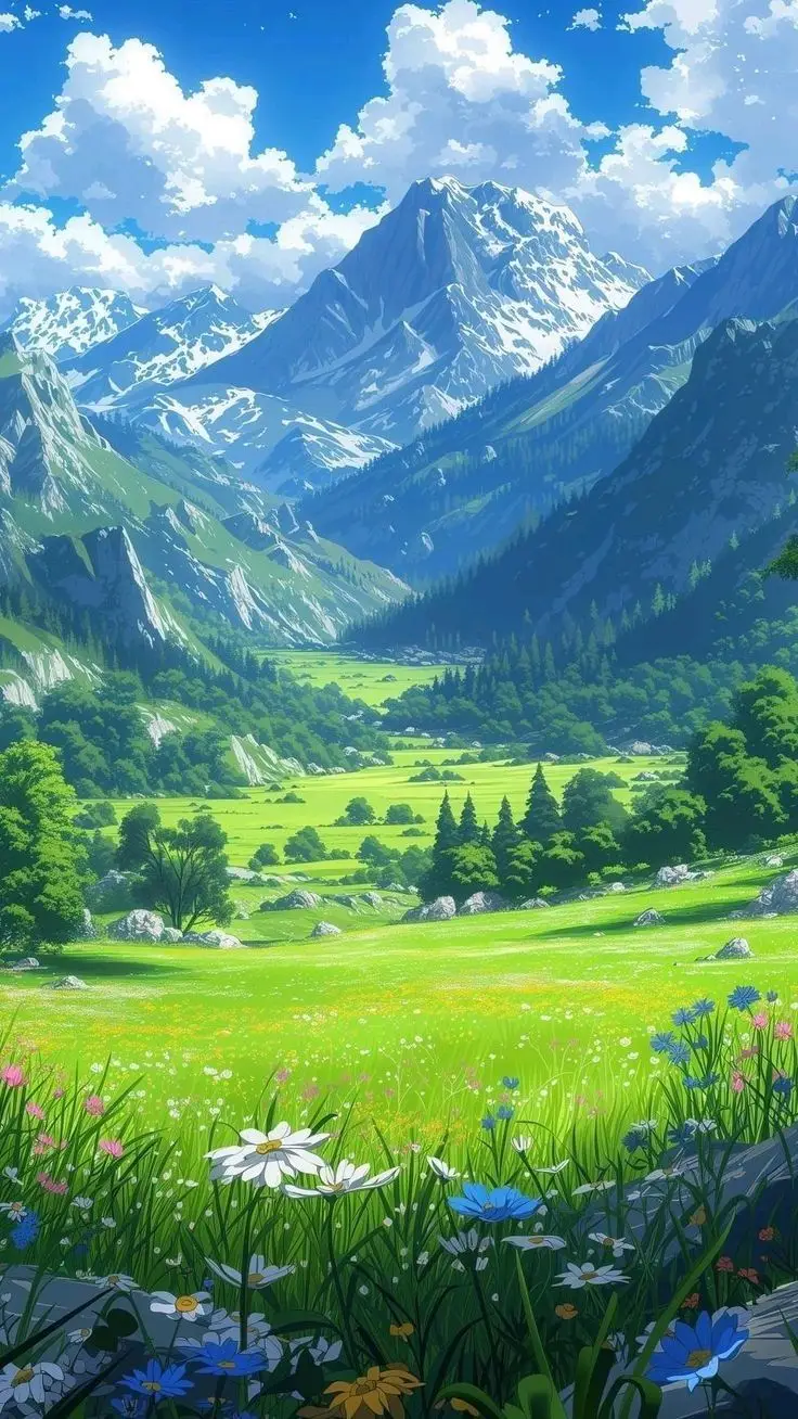 Khám phá hình nền phong cảnh anime tuyệt đẹp 38