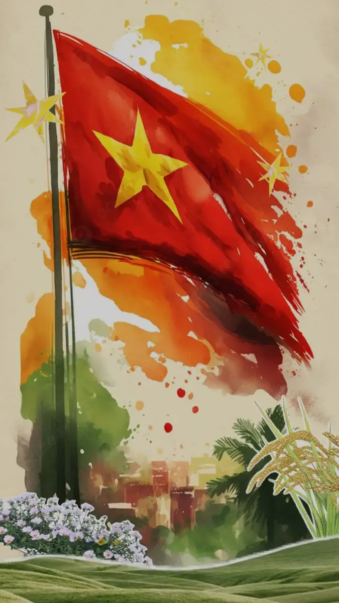 Hình nền quốc huy Việt Nam - Hình ảnh biểu tượng đất nước tuyệt đẹp 6