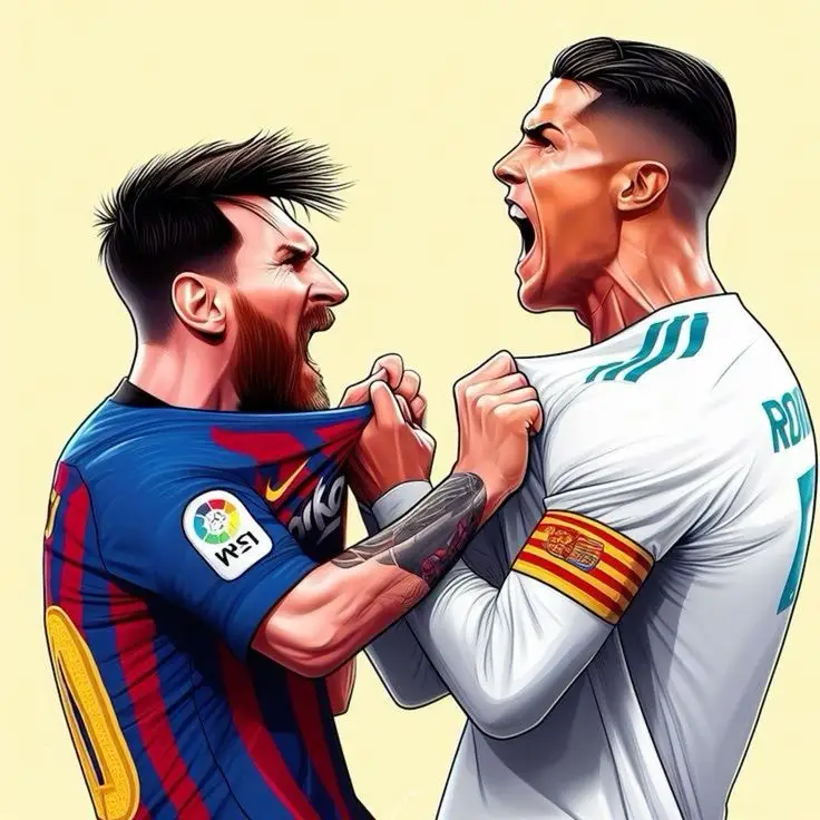 Hình nền Ronaldo và Messi - Cuộc chiến không bao giờ kết thúc 38