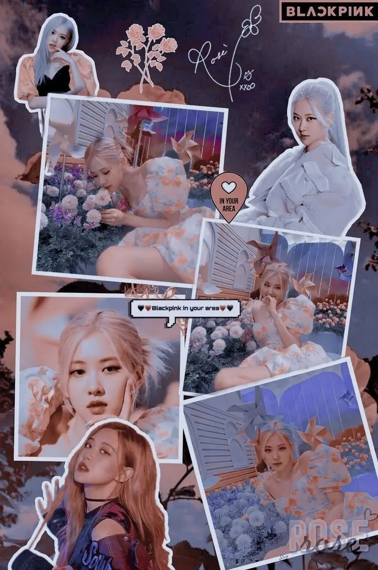 Hình nền Rosé cho điện thoại - Tỏa sáng phong cách 21
