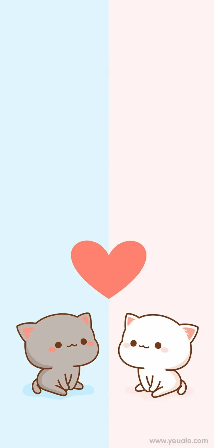 Hình nền tình yêu cute - 50 hình ảnh ngọt ngào cho bạn 2