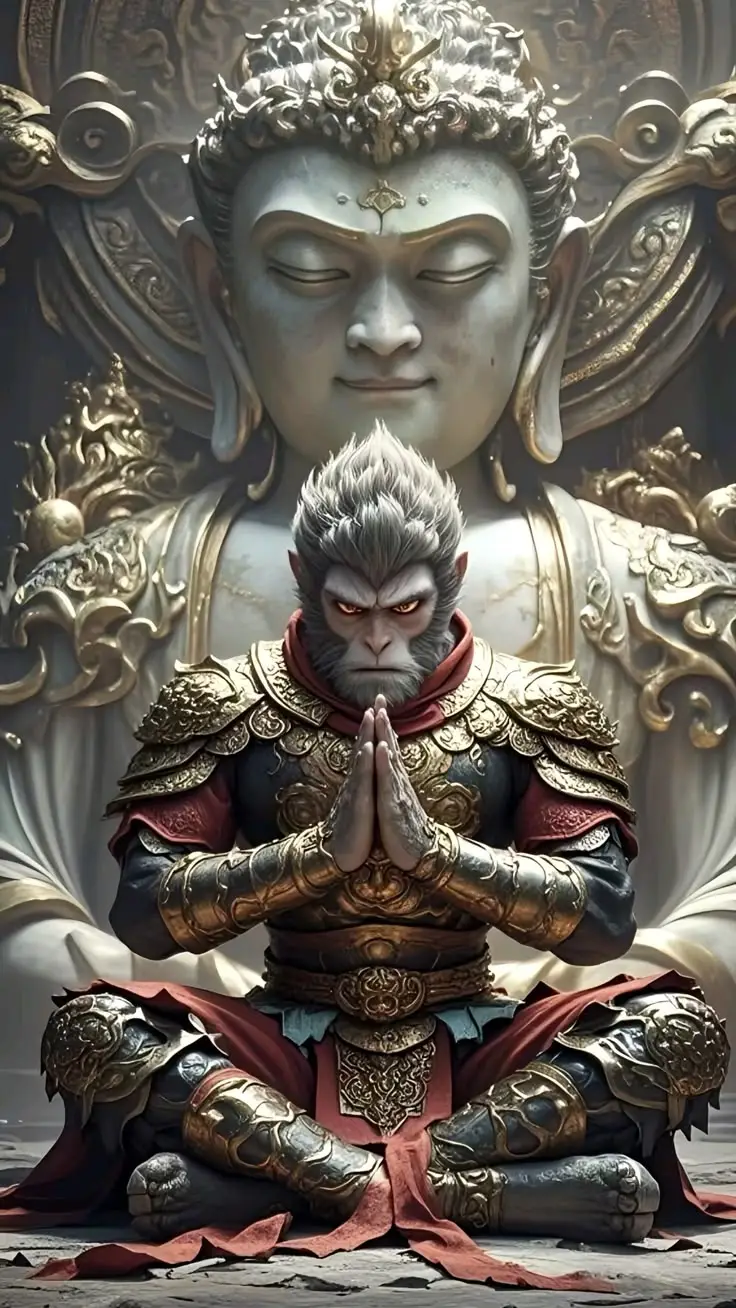 Hình nền Tôn Ngộ Không - Khám phá thế giới huyền bí 1
