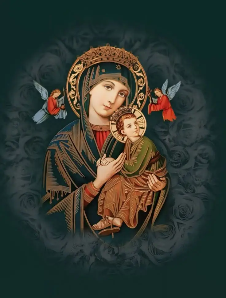 Hình nền đức mẹ maria - Sự thanh tịnh trong từng hình ảnh 6