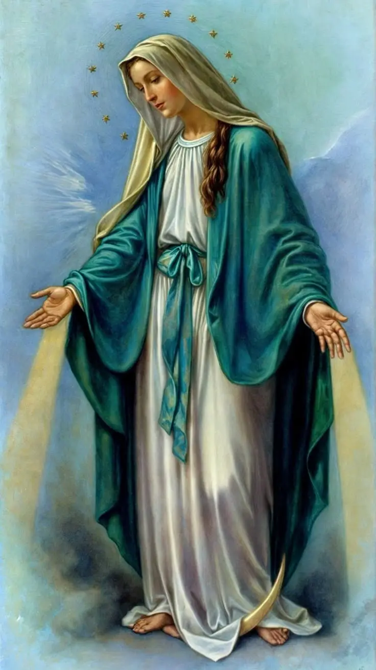 Hình nền đức mẹ maria - Sự thanh tịnh trong từng hình ảnh 28