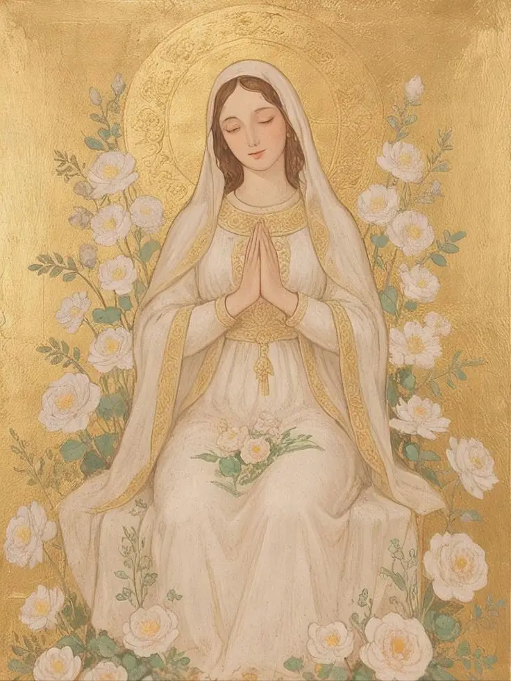 Hình nền đức mẹ maria - Sự thanh tịnh trong từng hình ảnh 49