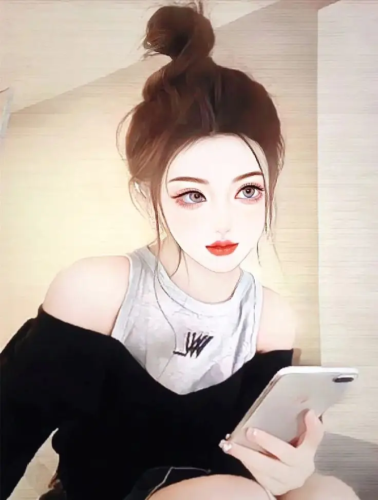 Hình Vẽ Cô Gái Cá Tính: Phong Cách Độc Đáo Và Khác Biệt 43