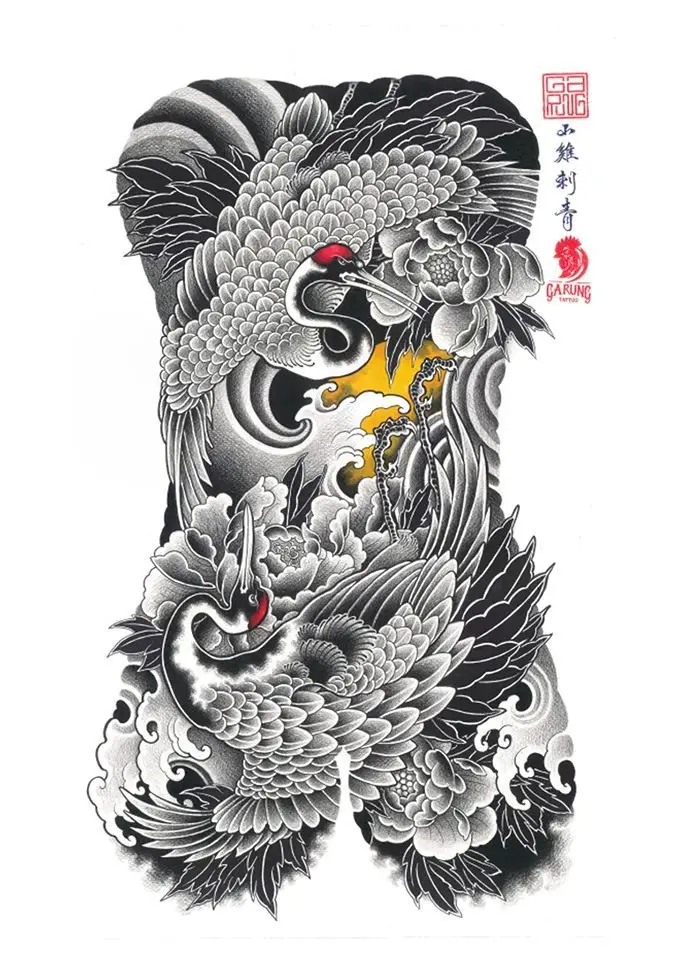 Hình Xăm Đại Bàng Full Lưng - Tượng Trưng Cho Sức Mạnh Và Tự Do 6