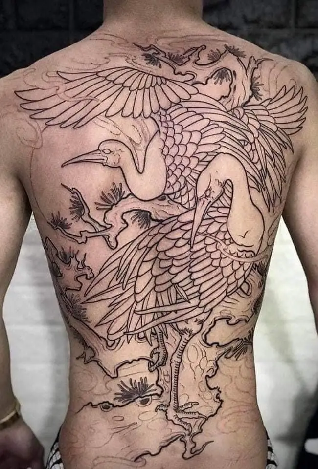 Hình Xăm Đại Bàng Full Lưng - Tượng Trưng Cho Sức Mạnh Và Tự Do 18