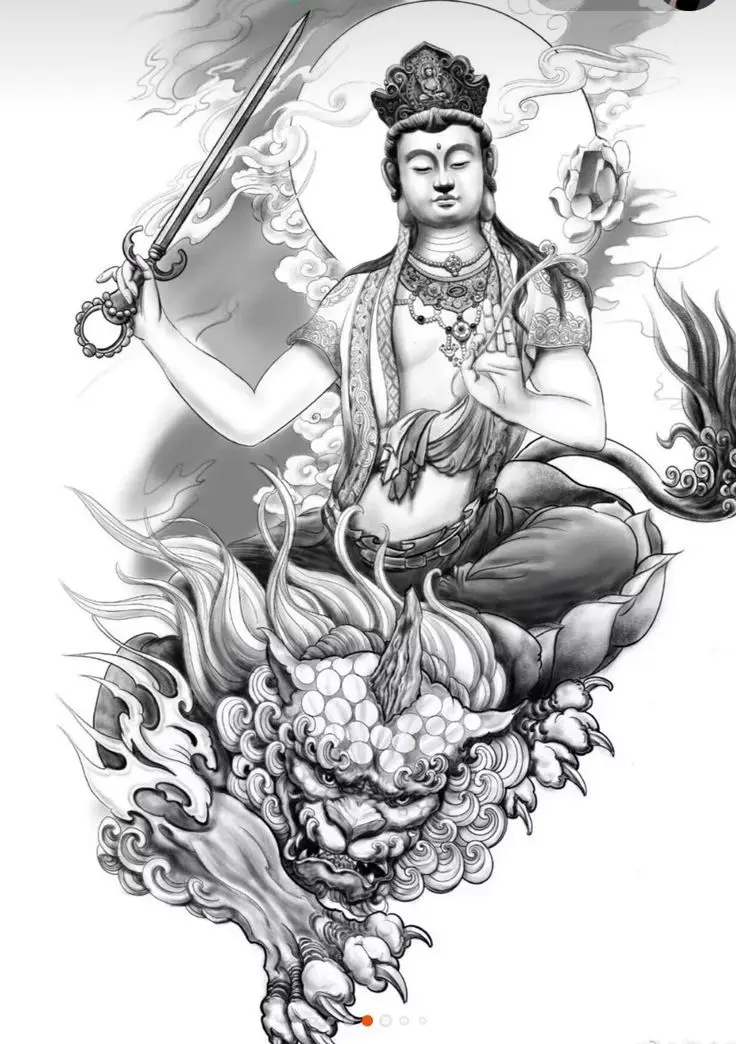 Hình xăm bàn tay Phật: Biểu tượng tâm linh sâu sắc 55