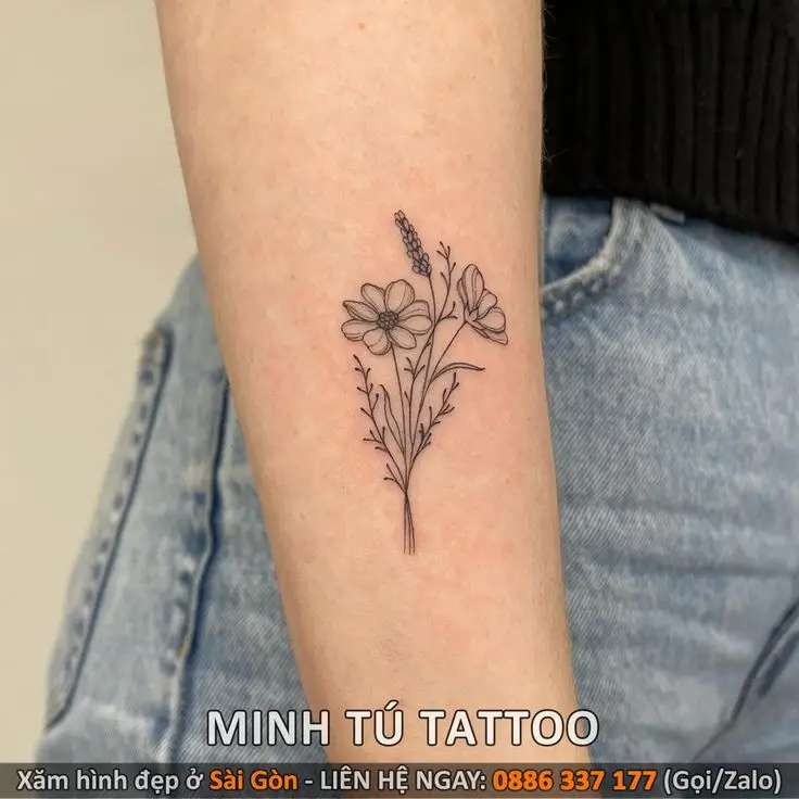 Hình Xăm Cánh Tay Nữ - Những Mẫu Hình Đẹp và Phá Cách 25