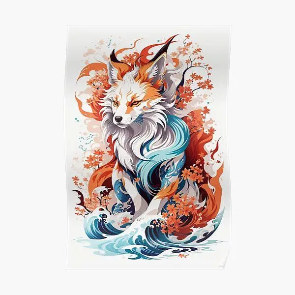 Hình Xăm Cáo 9 Đuôi - Biểu Tượng Tâm Linh Vô Vàn 68