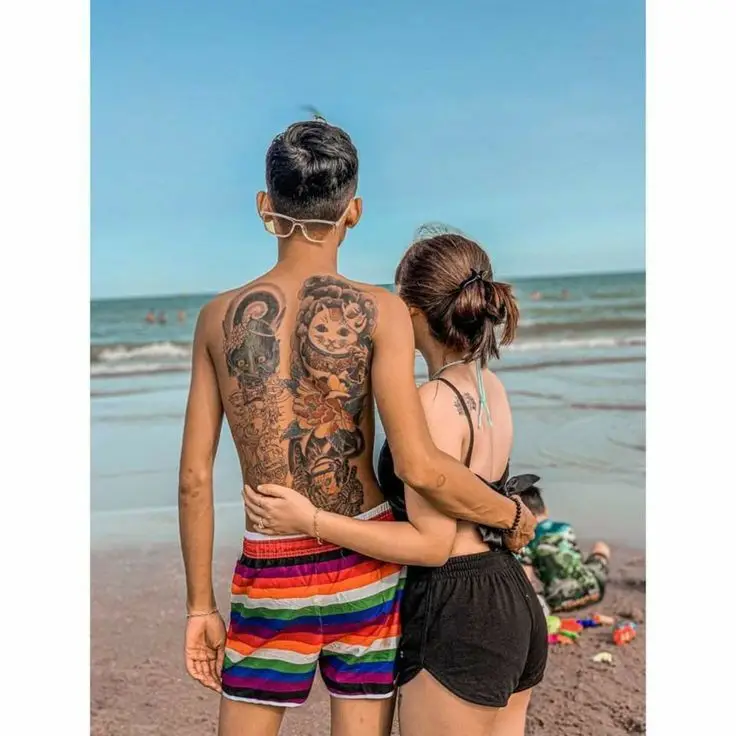 Hình Xăm Cặp Người Yêu - Biểu Tượng Tình Yêu Bền Vững 47