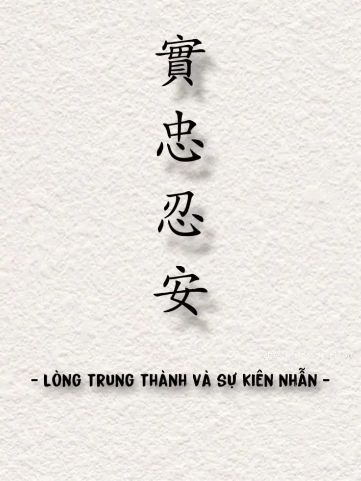 Hình Xăm Chữ Tàu Ý Nghĩa - Sự Giao Thoa Văn Hóa 28