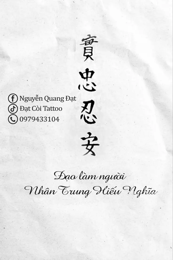 Hình Xăm Chữ: Tìm Hiểu Về Những Ý Nghĩa Sâu Sắc 59