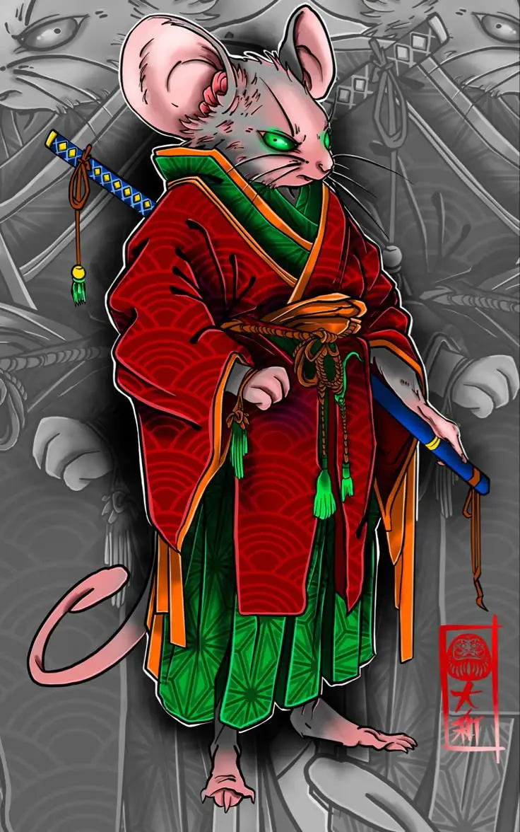 Hình Xăm Chuột Thần Tài - Tìm Hiểu Ý Nghĩa và Mẫu Hình Đẹp 4