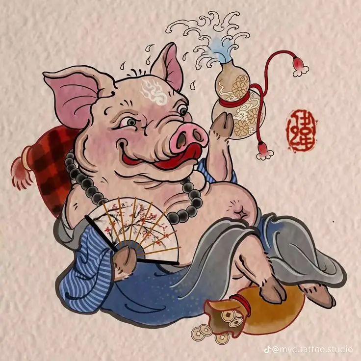 Hình Xăm Chuột Thần Tài - Tìm Hiểu Ý Nghĩa và Mẫu Hình Đẹp 17
