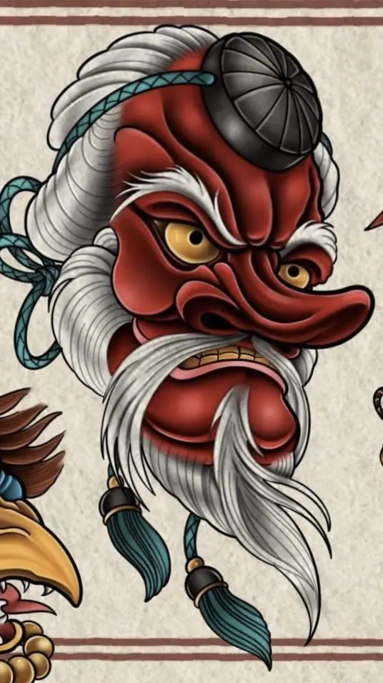 Hình Xăm Daruma Nhật Cổ: Biểu Tượng May Mắn Và Hình Ảnh Đẹp 5