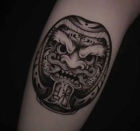 Hình Xăm Daruma Nhật Cổ: Biểu Tượng May Mắn Và Hình Ảnh Đẹp 22