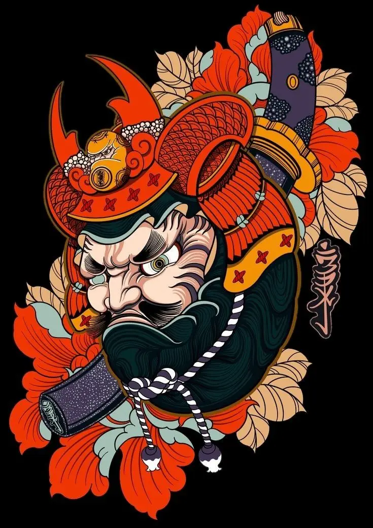 Hình Xăm Daruma Nhật Cổ: Biểu Tượng May Mắn Và Hình Ảnh Đẹp 24