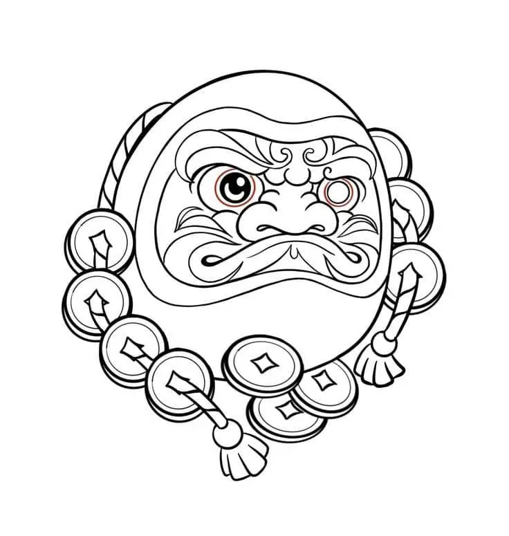 Hình Xăm Daruma Nhật Cổ: Biểu Tượng May Mắn Và Hình Ảnh Đẹp 32