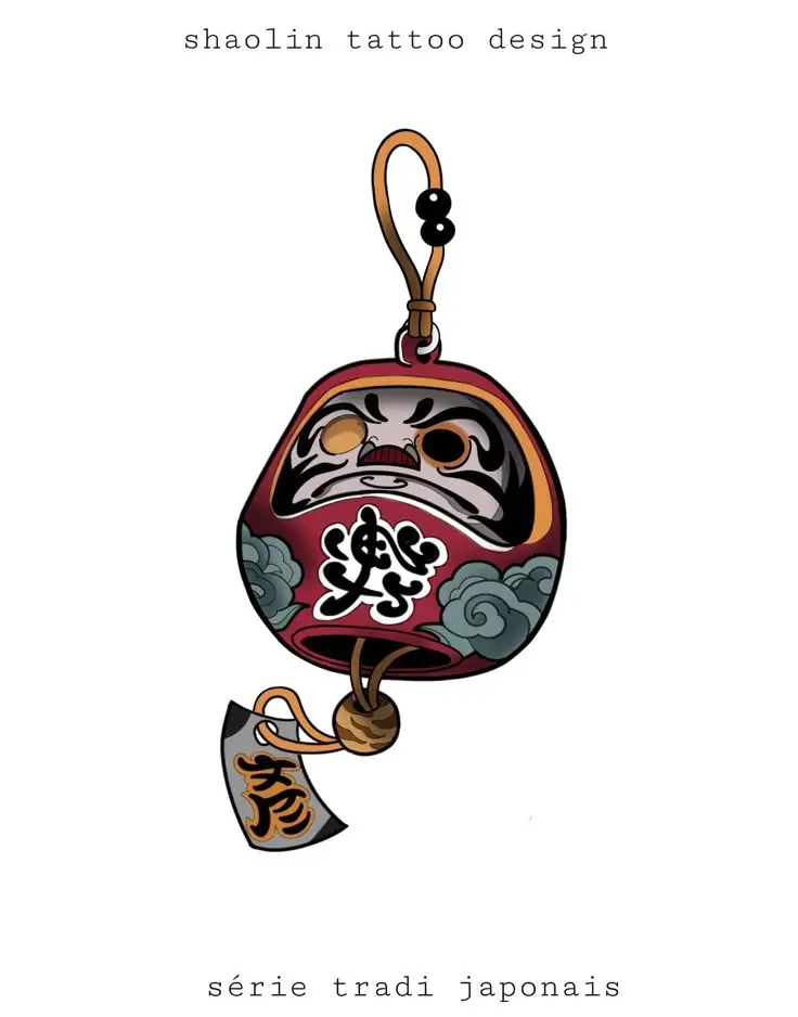 Hình Xăm Daruma Nhật Cổ: Biểu Tượng May Mắn Và Hình Ảnh Đẹp 36