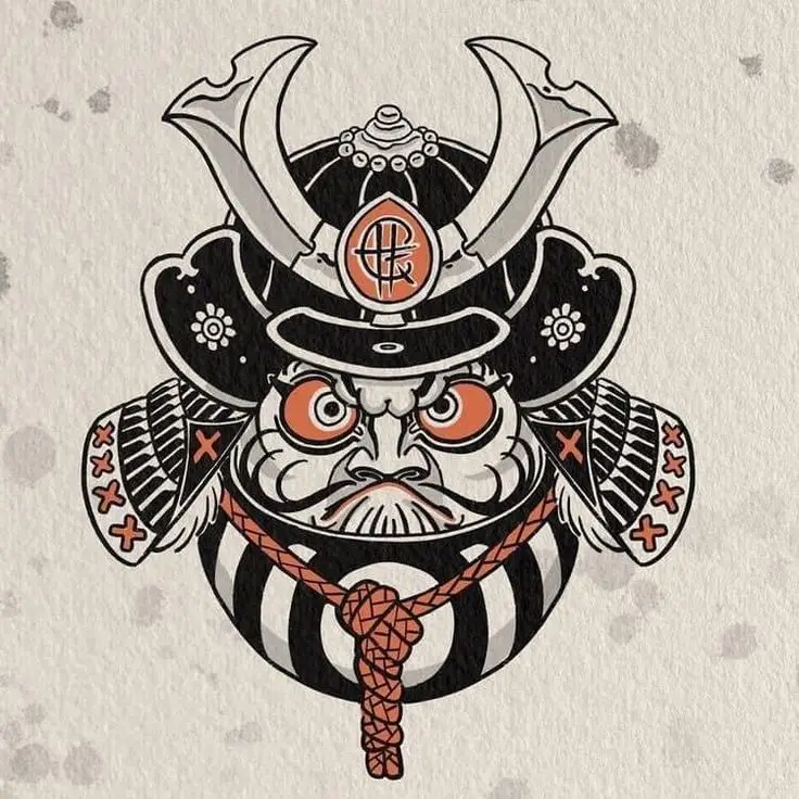 Hình Xăm Daruma Nhật Cổ: Biểu Tượng May Mắn Và Hình Ảnh Đẹp 47