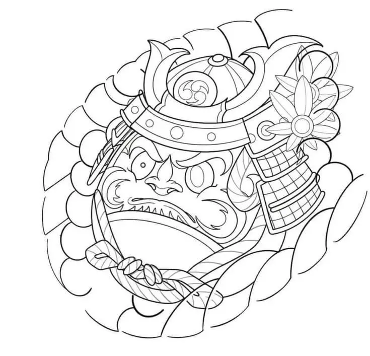Hình Xăm Daruma Nhật Cổ: Biểu Tượng May Mắn Và Hình Ảnh Đẹp 58