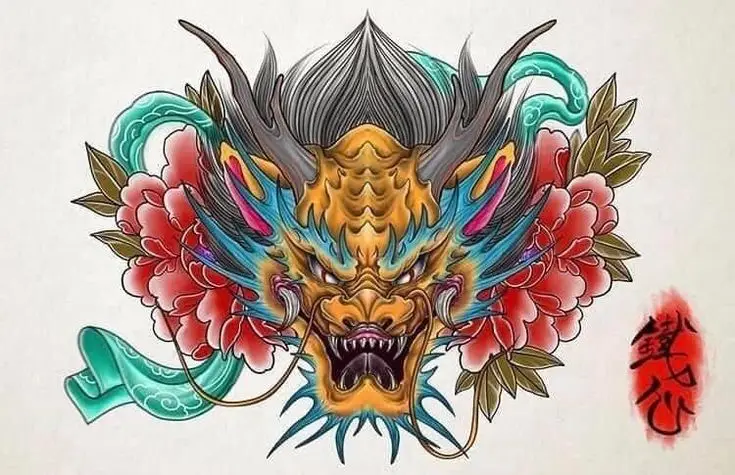 Tham khảo hình xăm full bụng nam ấn tượng 33