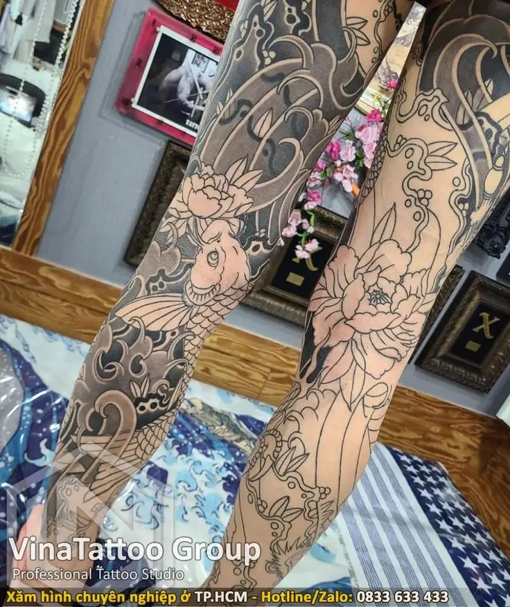 Hình Xăm Full Chân Nữ: Lựa Chọn Hoàn Hảo Cho Phái Đẹp 30
