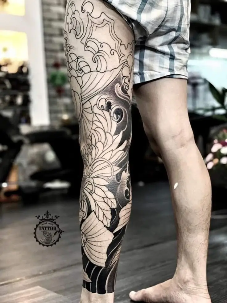 Hình Xăm Full Chân Nữ: Lựa Chọn Hoàn Hảo Cho Phái Đẹp 35
