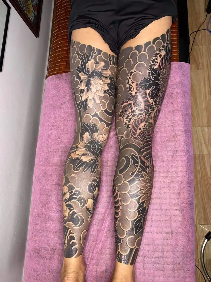 Hình Xăm Full Chân Nữ: Lựa Chọn Hoàn Hảo Cho Phái Đẹp 46