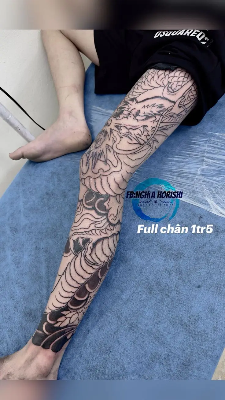 Hình Xăm Full Chân Rồng: Biểu Tượng Quyền Lực Và Sức Mạnh 24