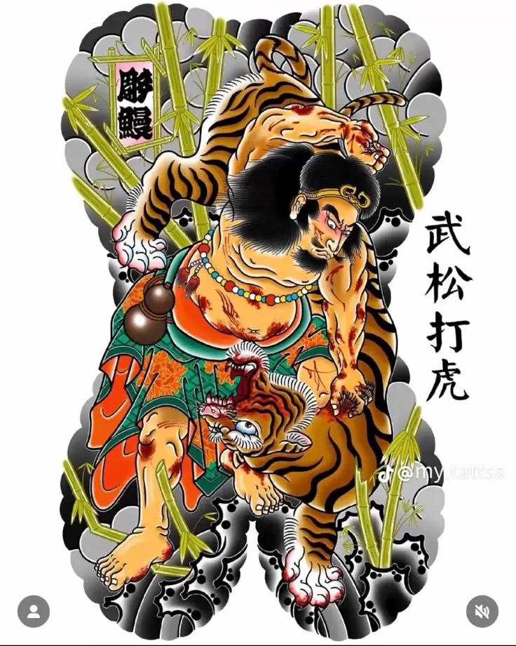 Hình Xăm Full Lưng Nhật Cổ Samurai - 50+ Hình Ảnh Đặc Sắc 36