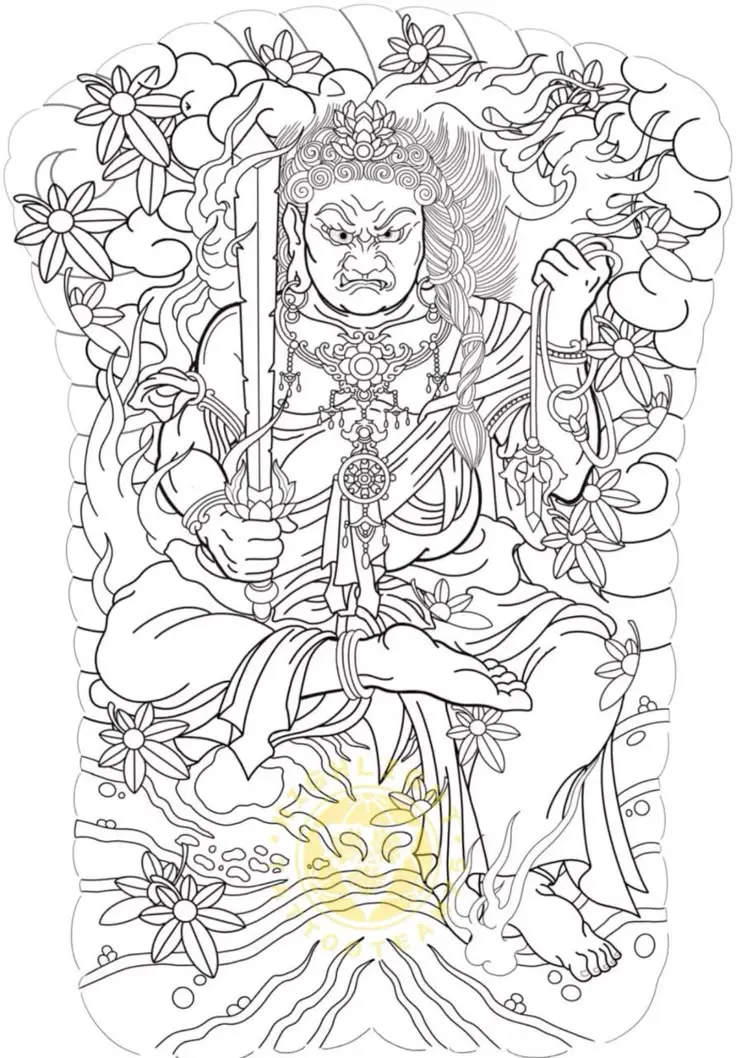 Hình xăm full lưng samurai - Biểu tượng văn hóa nhật bản 50