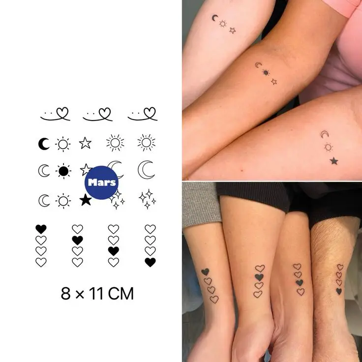 Hình Xăm Gia Đình Là Tất Cả: Lưu Giữ Ký Ức và Yêu Thương 15