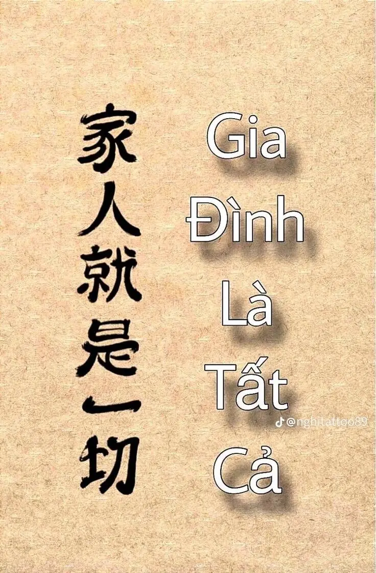 Hình Xăm Gia Đình Là Tất Cả: Lưu Giữ Ký Ức và Yêu Thương 41