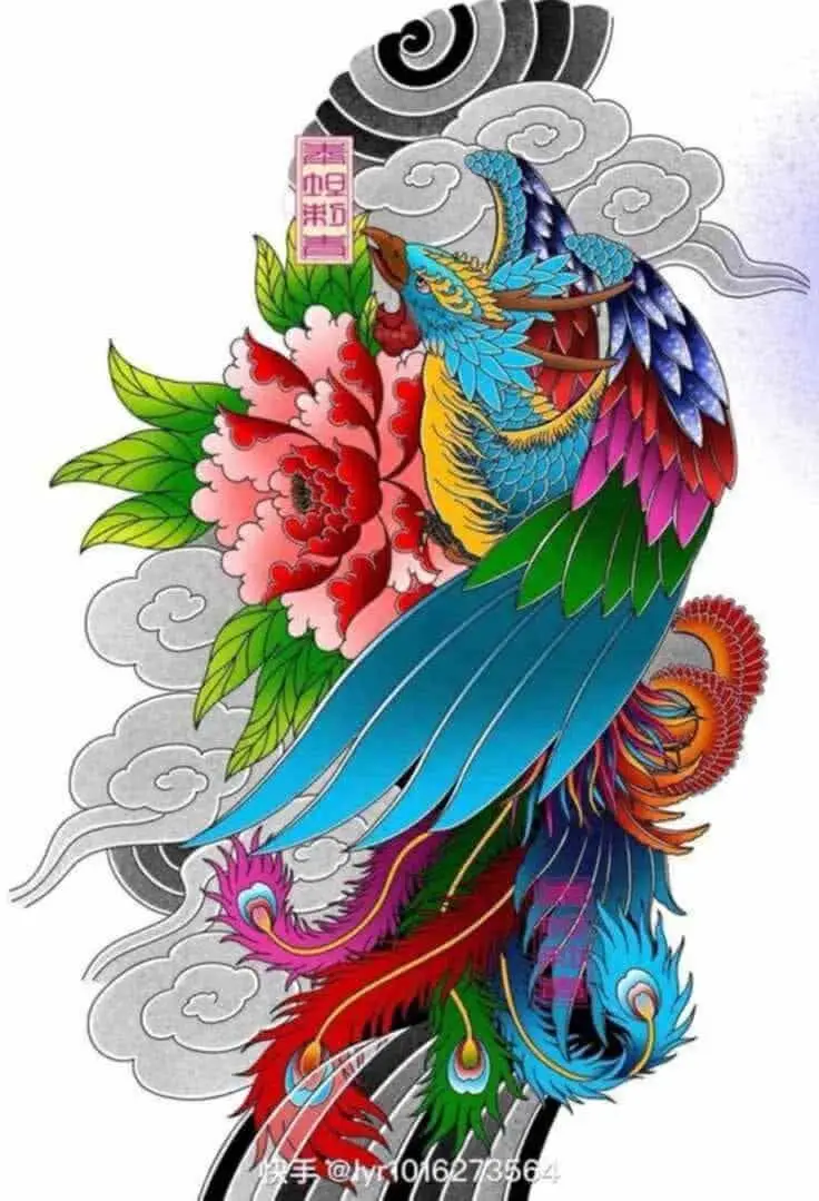 Hình Xăm Hạc Full Chân - Tượng Trưng Cho Tình Yêu Và Sự Tỏa Sáng 19