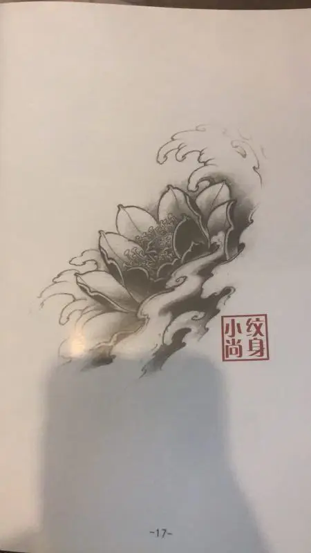 Ý nghĩa hình xăm hoa mẫu đơn trắng đen trong nghệ thuật xăm 61