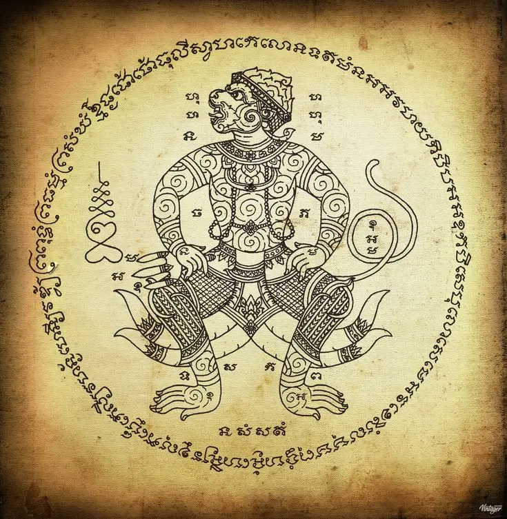 Khám Phá Nghệ Thuật Hình Xăm Khmer Hanuman 3D Đẹp Và Ý Nghĩa 8