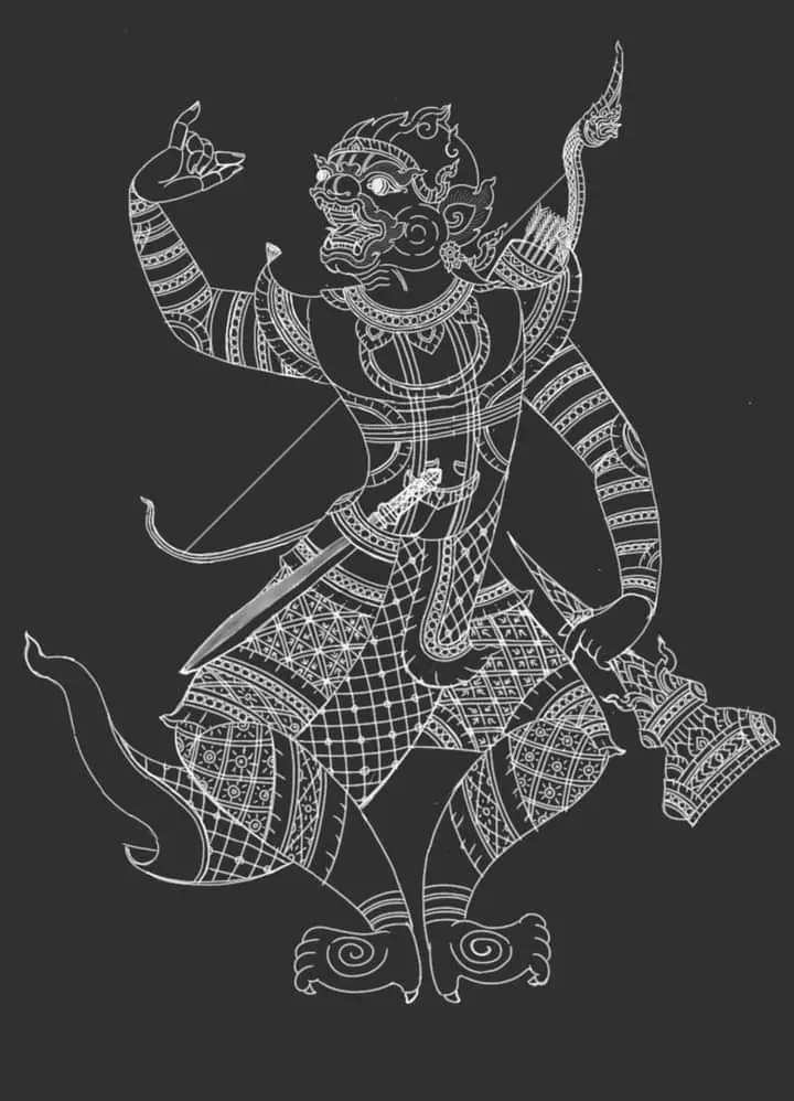 Khám Phá Nghệ Thuật Hình Xăm Khmer Hanuman 3D Đẹp Và Ý Nghĩa 48