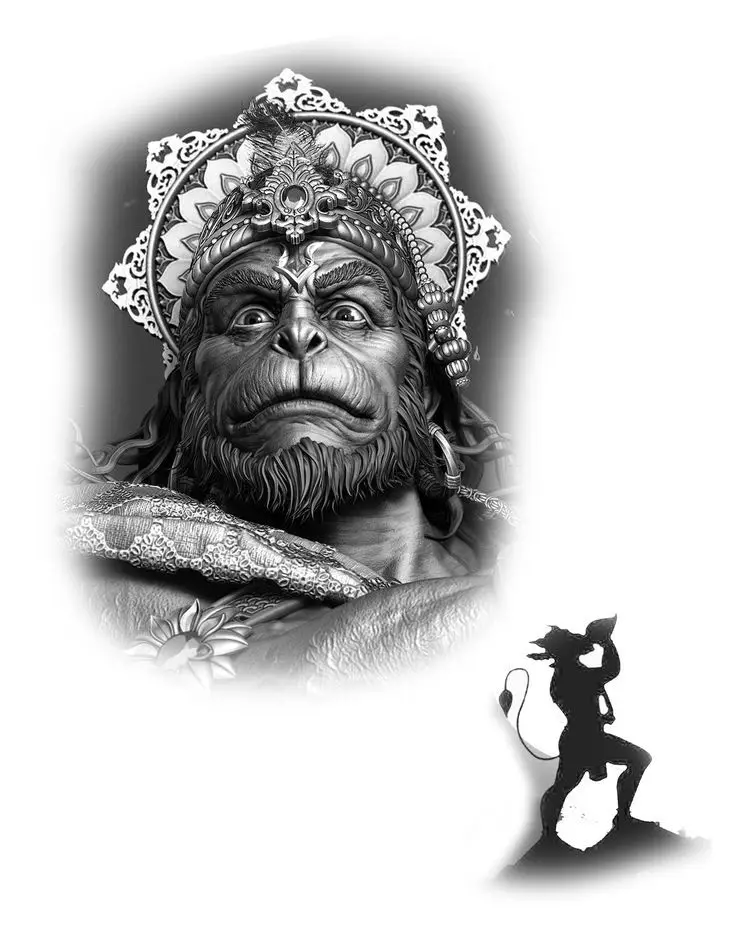 Khám Phá Nghệ Thuật Hình Xăm Khmer Hanuman 3D Đẹp Và Ý Nghĩa 53