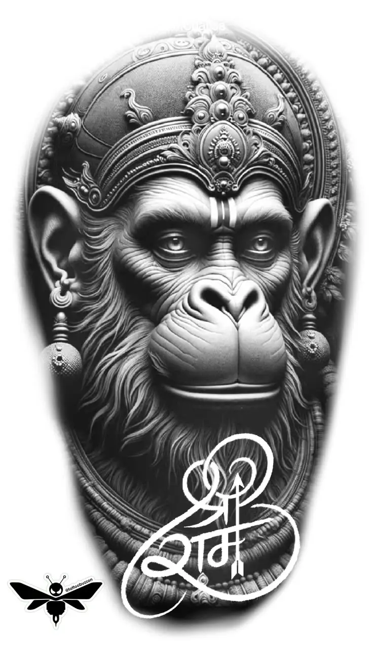 Khám Phá Nghệ Thuật Hình Xăm Khmer Hanuman 3D Đẹp Và Ý Nghĩa 60