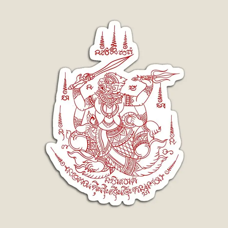 Khám Phá Nghệ Thuật Hình Xăm Khmer Hanuman 3D Đẹp Và Ý Nghĩa 66