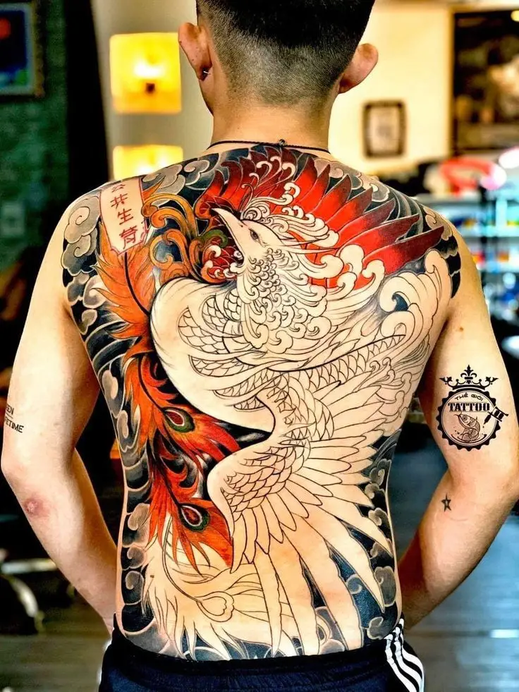 Hình Xăm Kín Lưng Đẹp - Nghệ Thuật Tạo Dáng Cho Phái Đẹp 19