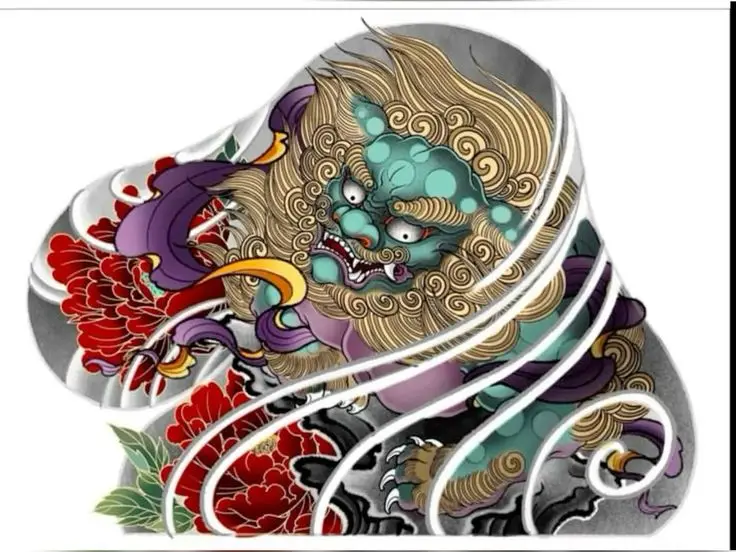 Hình Xăm Kỳ Lân Bắp Tay - Biểu Tượng Của Điều May Mắn 37