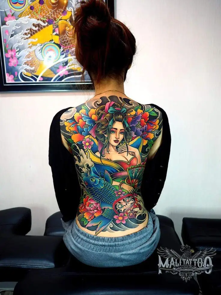 Hình Xăm Full Lưng Nữ: Những Mẫu Thiết Kế Đặc Sắc 60