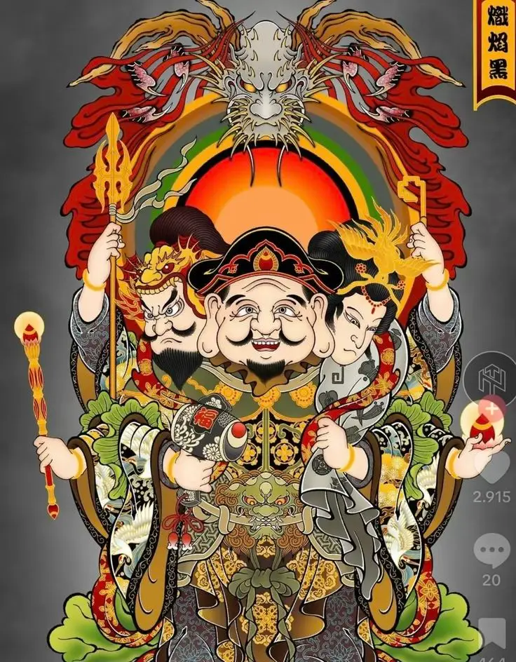 Ý Nghĩa Hình Xăm Mèo Thần Tài Full Lưng 51