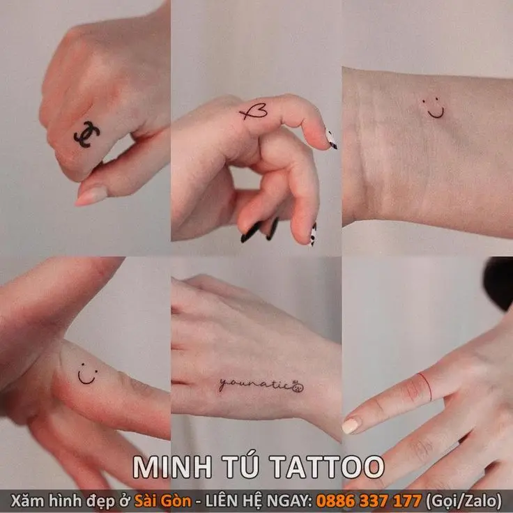 Hình Xăm Mini Ở Ngón Tay - Xu Hướng Hình Xăm Nhỏ Gọn 3