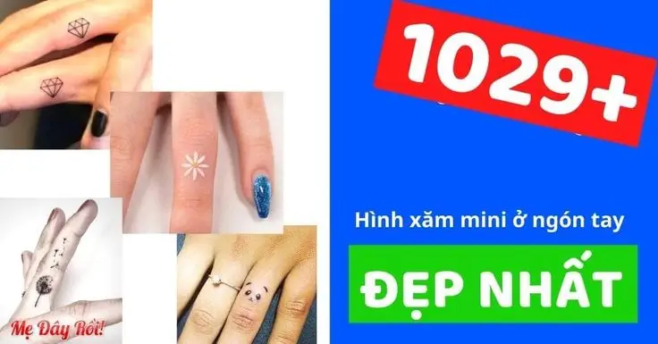 Hình Xăm Mini Ở Ngón Tay - Xu Hướng Hình Xăm Nhỏ Gọn 19